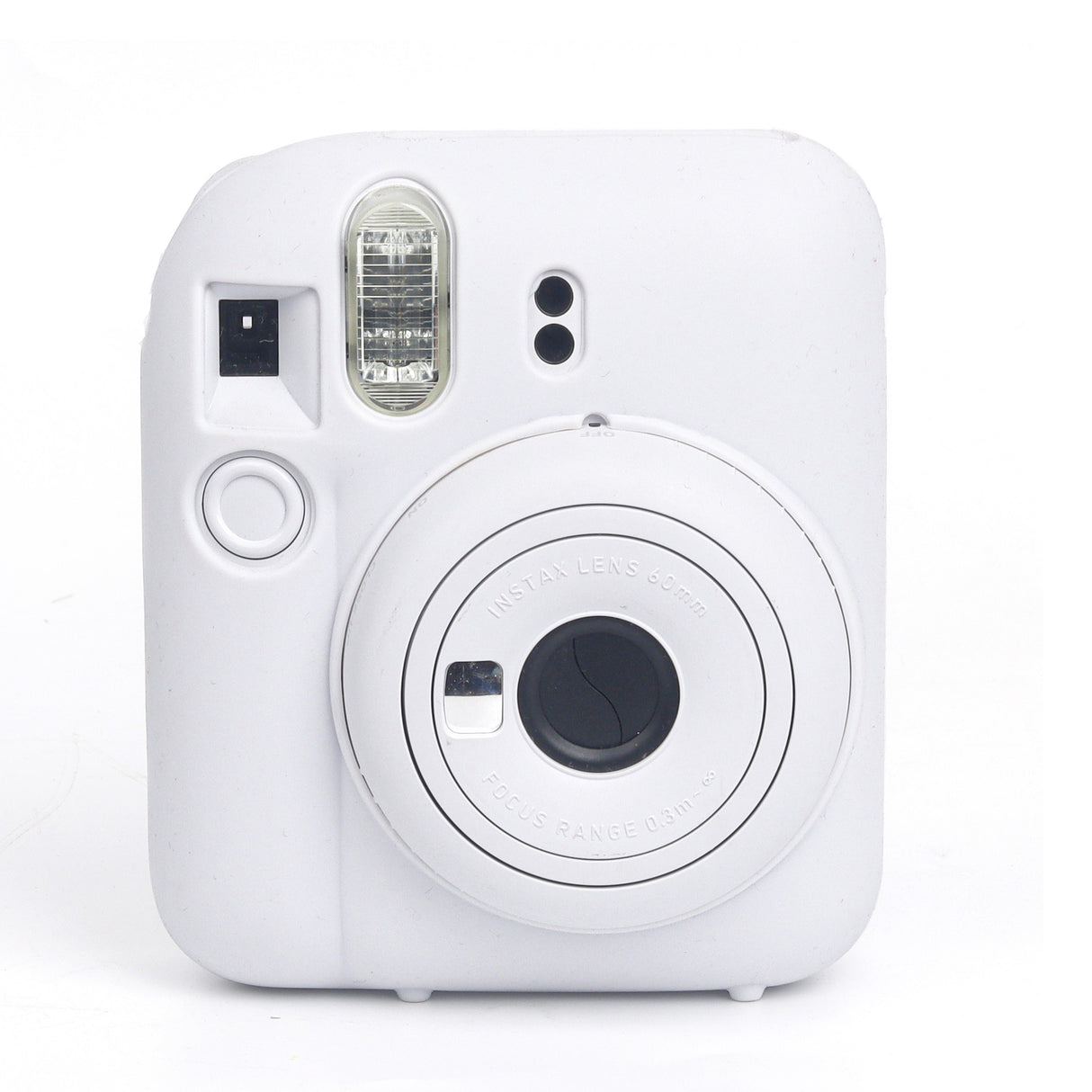Zikkon Instax Mini 12 Silicone Protective Camera Case Clay White