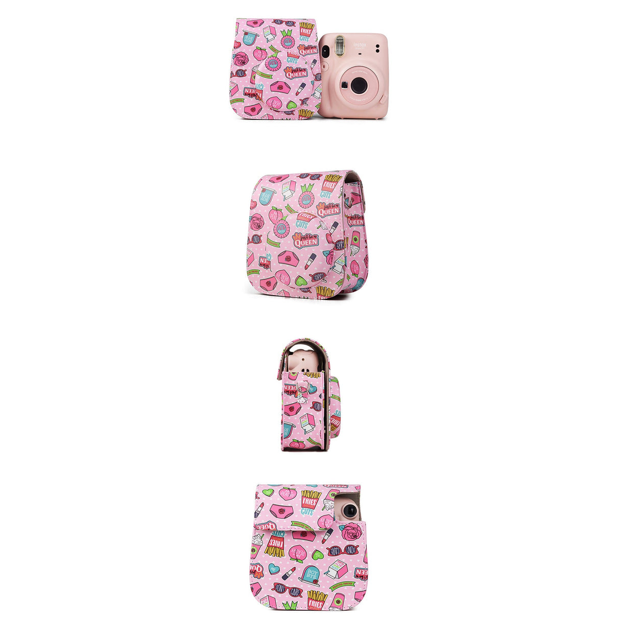 Zenko Instax mini 11 Camera PU Leather Case Bag queen