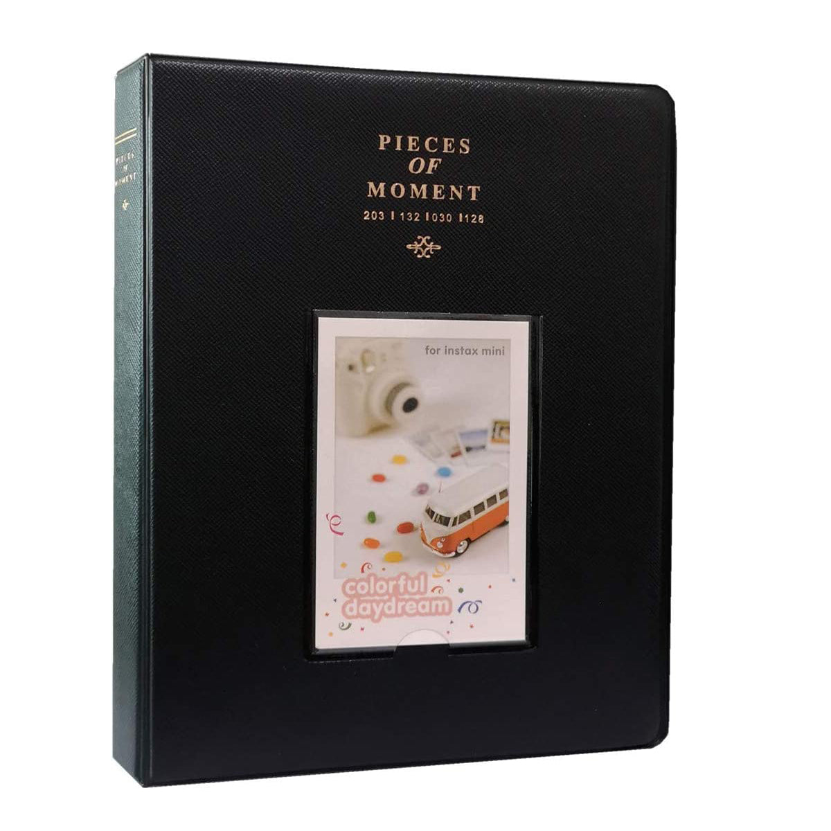 Zikkon Compatible 128 sheet Album for Fujifilm Instax Mini Film (3 inch) Black