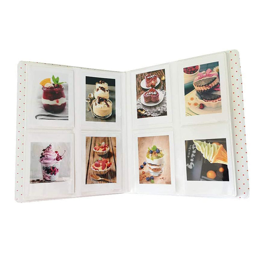 Zikkon Compatible 128 sheet Album for Fujifilm Instax Mini Film (3 inch) Black
