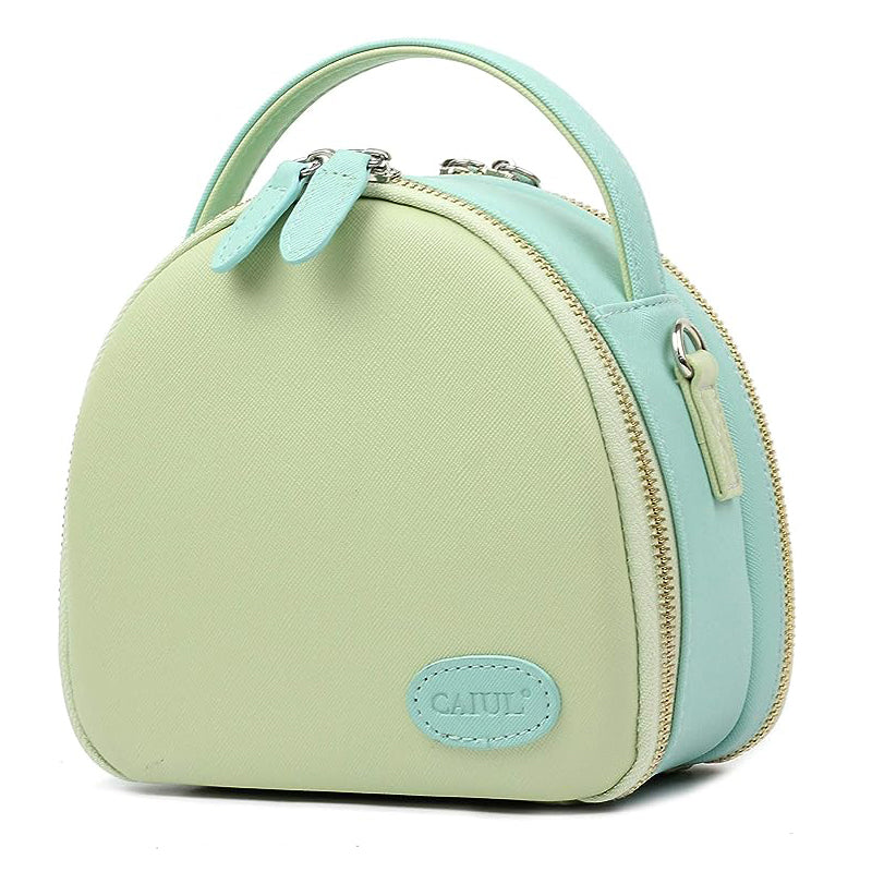 Zikkon Instax Mini First Generation Zipper Universal Carry Case for Fujifilm Instax Mini 11/9/8+ 70 7s 25 26 50s 90 9 Camera Mint green