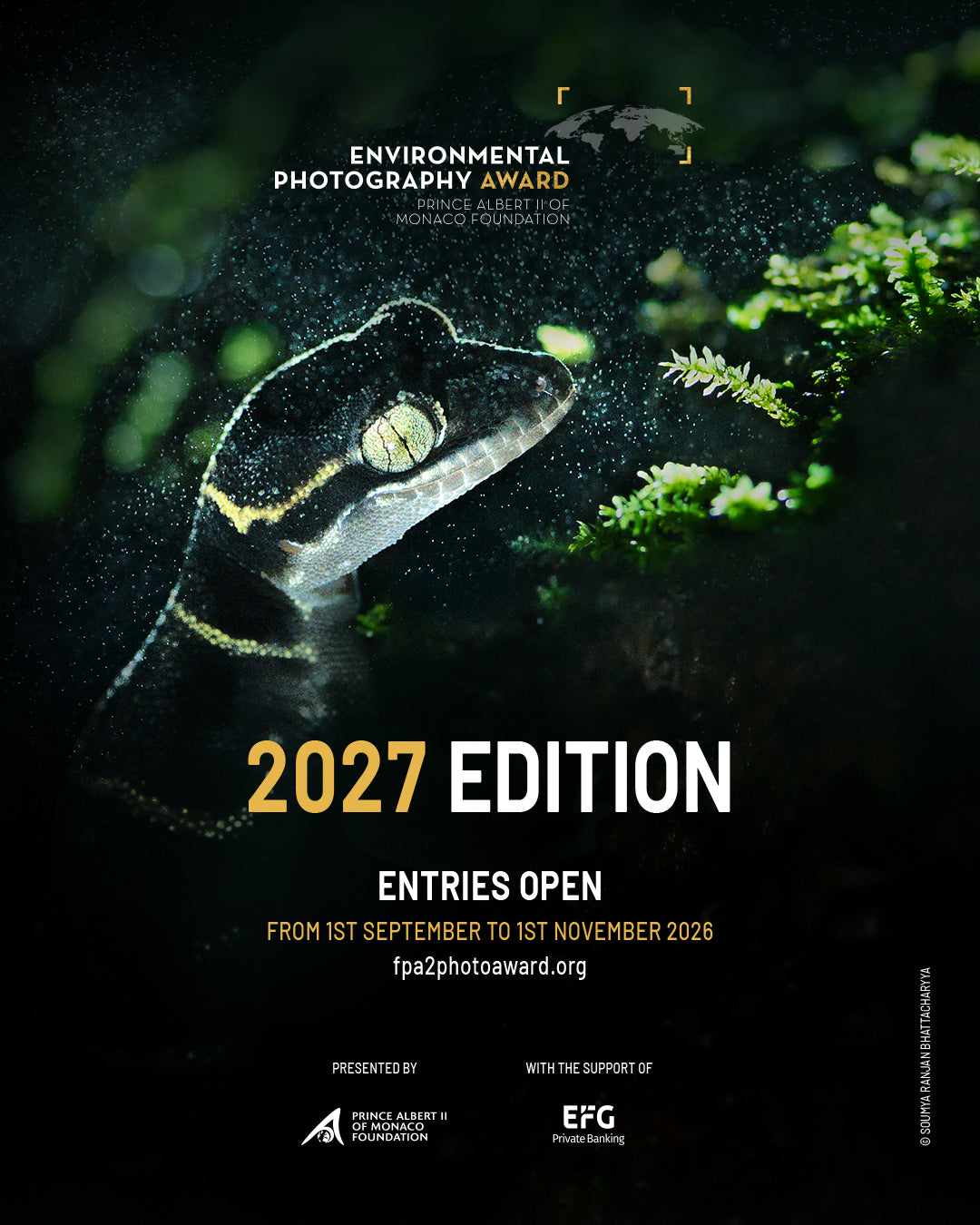 The 2027 Environmental Photography Award is now open.