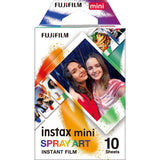 FUJIFILM Instax Mini 10x1 Instant Film Spray Art