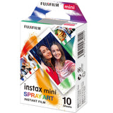 FUJIFILM Instax Mini 10x1 Instant Film Spray Art