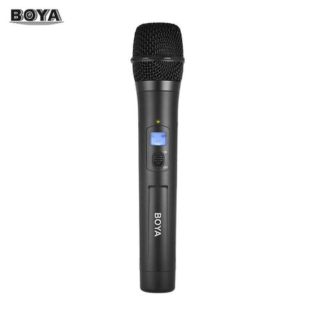 BOYA BY-WHM8 48-Channel UHF Dynamic Handheld Cardioid Mic Transmitter for BY-WM6, BY-WM8 Microphone System for Interview Presentation Talk Show Speech