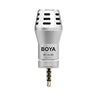 BOYA BY-A100 Omni Directional Condenser Microphone for IOS Android Smartphones Silver