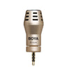 BOYA BY-A100 Omni Directional Condenser Microphone for IOS Android Smartphones Gold