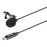 BOYA BY-M3 Digital Omnidirectional Lavalier Microphone with USB-C Cable (Android)