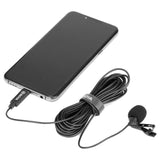 BOYA BY-M3 Digital Omnidirectional Lavalier Microphone with USB-C Cable (Android)