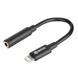 BOYA BY-K4 6cm 3.5mm Female TRRS to Male Type-C Adapter Cable Cable