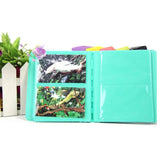 CAIUL 64 Pockets Mini Photo Album Mint Green