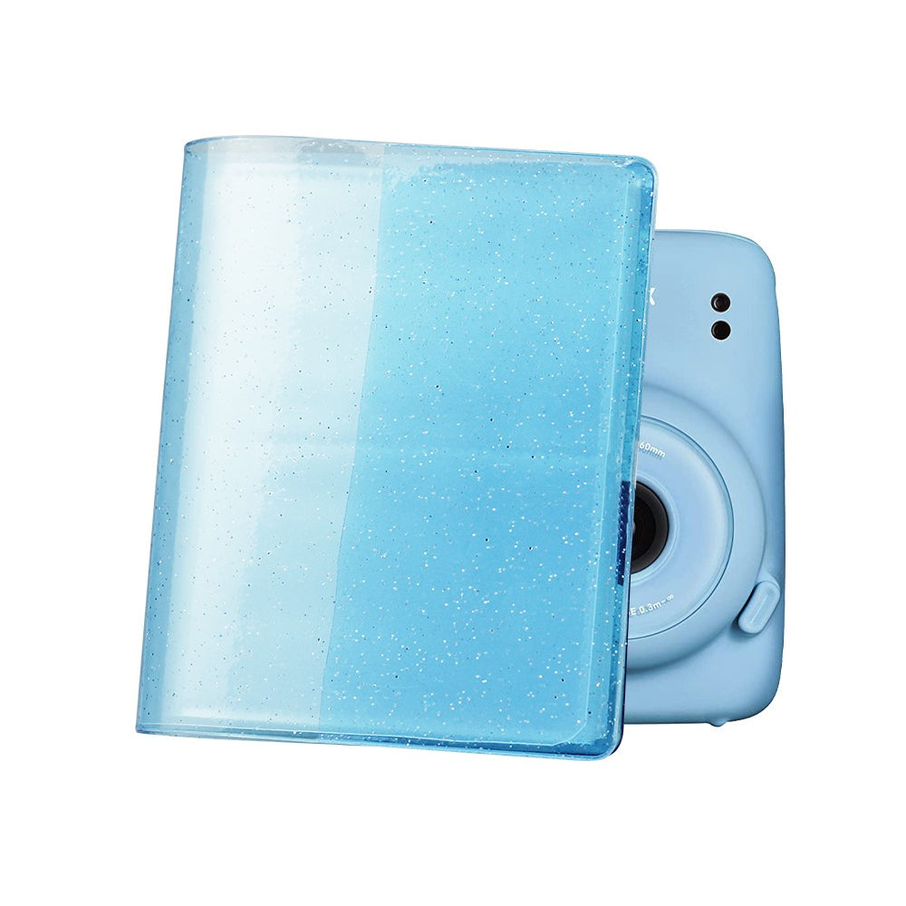 CAIUL 64-Sheets Album For Mini Film (3 inch) Sky blue