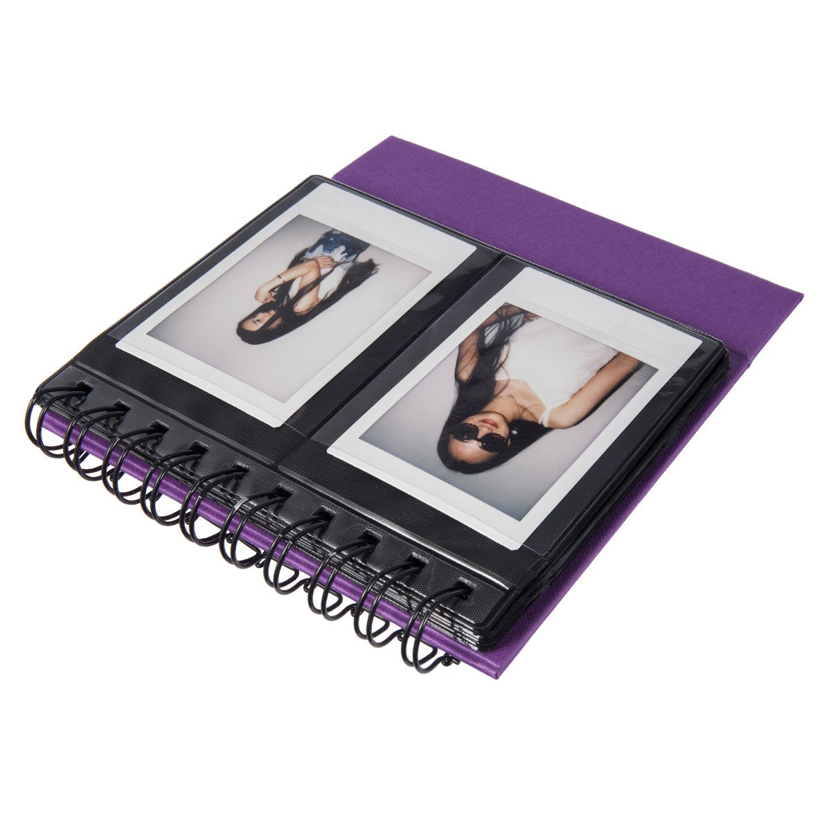 CAIUL 68 Pockets Desk Calendar Style Photo Album for Fujifilm Instax Mini 7s 8 8+ 9 25 26 50s 70 90 Films Purple