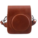 [Fujifilm Instax Mini 70 Case]  CAIUL Comprehensive Protection Instax Mini 70 Camera Case Bag With Soft PU Leather Material