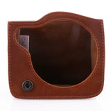 [Fujifilm Instax Mini 70 Case]  CAIUL Comprehensive Protection Instax Mini 70 Camera Case Bag With Soft PU Leather Material