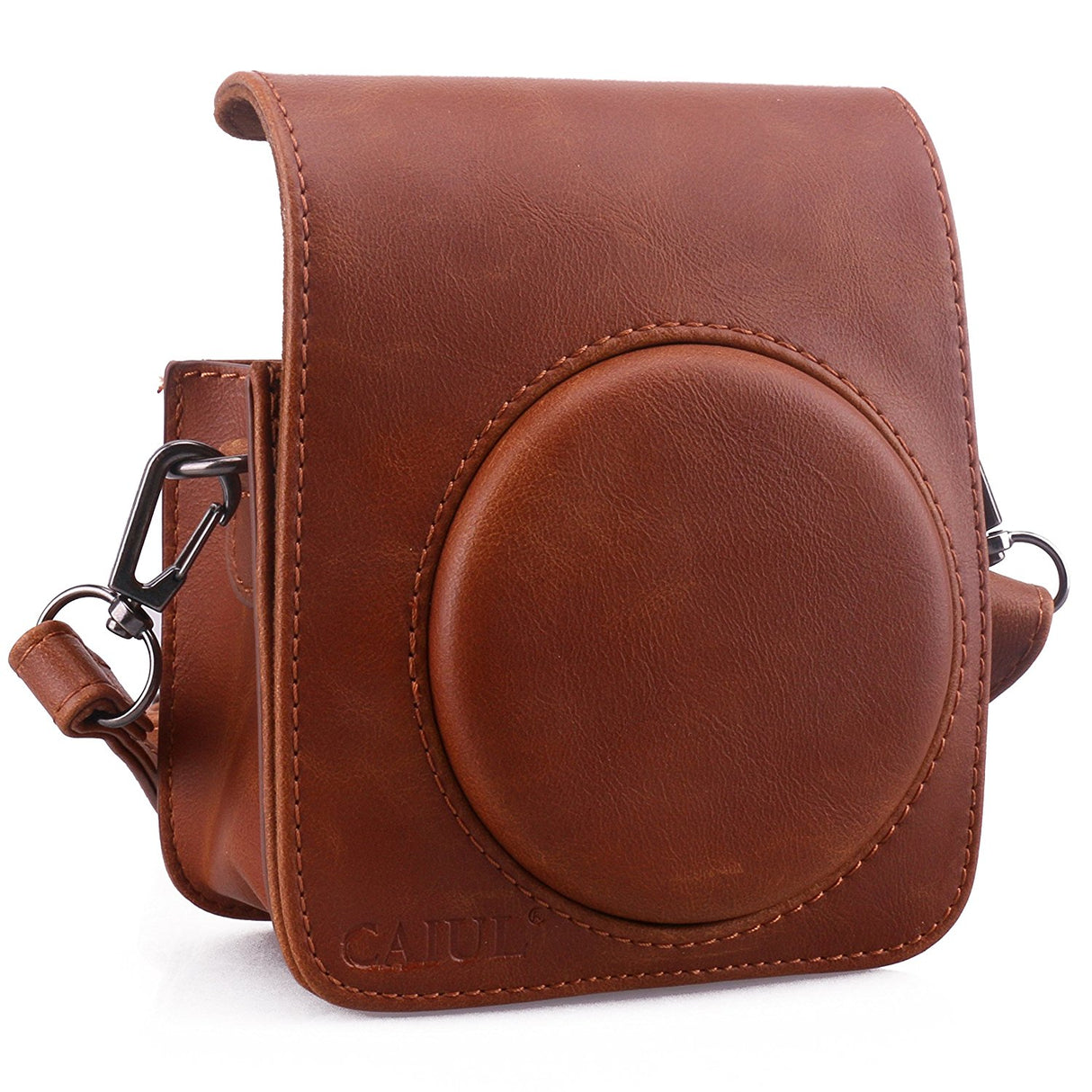 [Fujifilm Instax Mini 70 Case]  CAIUL Comprehensive Protection Instax Mini 70 Camera Case Bag With Soft PU Leather Material