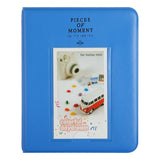 CAIUL 64 Pockets Mini Photo Album for Fujifilm Instax Mini 7s 8 8+ 9 25 26 50s 70 90 Film, Polaroid PIC-300 Z2300 Film Cobalt Blue