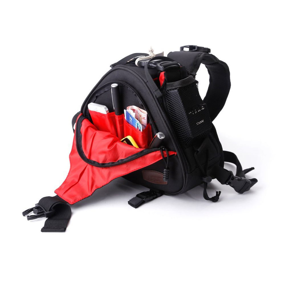 Caden K1 DSLR Camera Shoulder Sling Bag for Nikon Canon Sony Green PhotoVatika