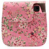 Caiul Pu Leather Fujifilm Instax Mini 11/ 9 Camera Bag Pink roses