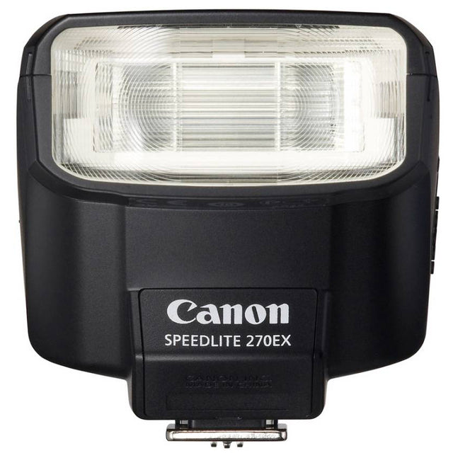 Canon 270EX II Speedlite Flash for Canon DSLR Cameras (Black)