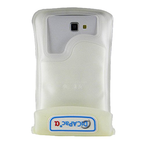 DiCAPac WPC2 Waterproof Case with Neck Strap for Samsung Galaxy Note 1/2 White