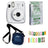 FUJIFILM INSTAX Mini 11 Instant Camera with 10 sheets film roll + camera case + bunting1, kit. Ice White