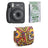 FUJIFILM INSTAX Mini 11 Instant Film Camera with 10X1 Pack of Instant Film With Bohemia Pouch Charcoal Gray