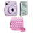 FUJIFILM INSTAX Mini 11 Instant Film Camera with 10X1 Pack of Instant Film With Dot Pink Pouch Lilac Purple