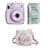 FUJIFILM INSTAX Mini 11 Instant Film Camera with 10X1 Pack of Instant Film With Floral Pouch Lilac Purple