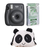 FUJIFILM INSTAX Mini 11 Instant Film Camera with 10X1 Pack of Instant Film With Panda Pouch