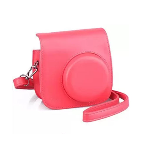 FUJIFILM INSTAX Mini 11 Instant Film Camera with 10X1 Pack of Instant Film With Red Pouch