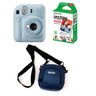 FUJIFILM INSTAX Mini 12 Instant Film Camera with 10X1 Pack of Instant Film With Pouch Kit (10 Exposures)