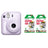 FUJIFILM INSTAX Mini 12 Instant Film Camera with 10X2 Pack of Instant Film Lilac Purple