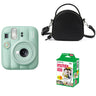 FUJIFILM INSTAX Mini 13 Instant Film Camera with Black shell bag and 20 Shots Instant film