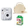 FUJIFILM-INSTAX-Mini-13-Instant-Film-Camera-with-Cream-shell-bag-and-20-Shots-Instant-film-(Clay-White)-1