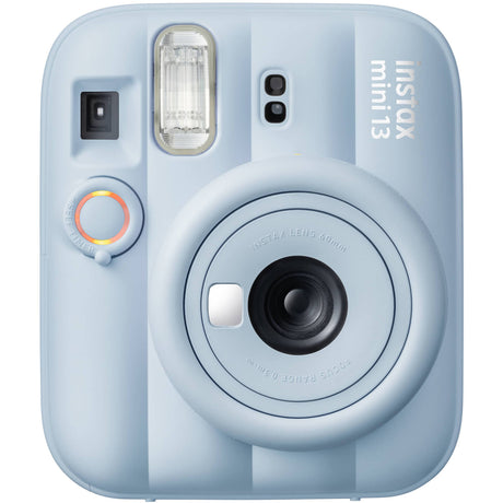 FUJIFILM-INSTAX-Mini-13-Instant-Film-Camera-with-Cream-shell-bag-and-20-Shots-Instant-film-(Frost Blue)-2