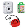FUJIFILM-INSTAX-mini-13-Instant-Film-Camera-with-Twin-Pack-of-Instant-Film-With-Red-Pouch-Kit-Clay-White-20-Exposures-1