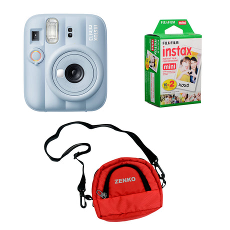 FUJIFILM-INSTAX-mini-13-Instant-Film-Camera-with-Twin-Pack-of-Instant-Film-With-Red-Pouch-Kit-Frost-Blue-20-Exposures-1