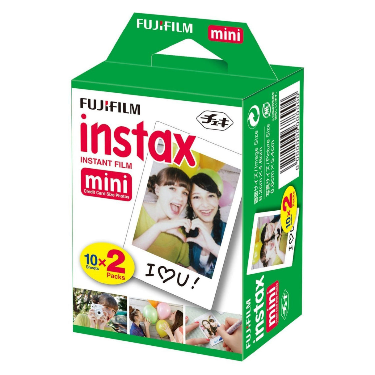 FUJIFILM INSTAX MINI Instant Film (20 Exposures)