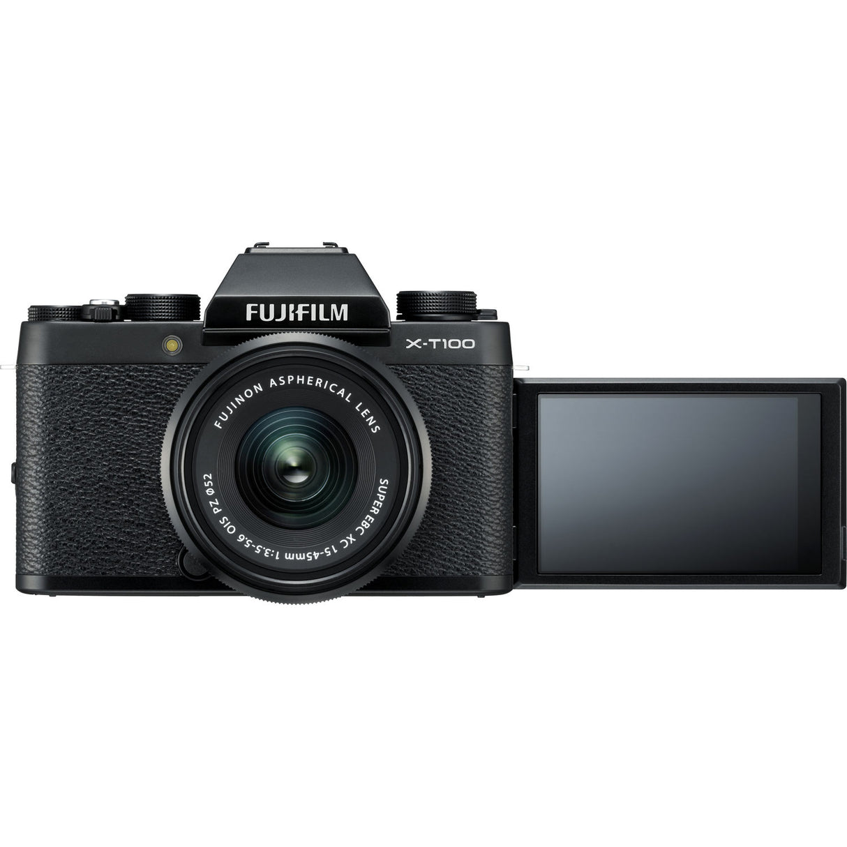 FUJIFILM X-T100 Mirrorless Digital Camera with 15-45mm Lens Black