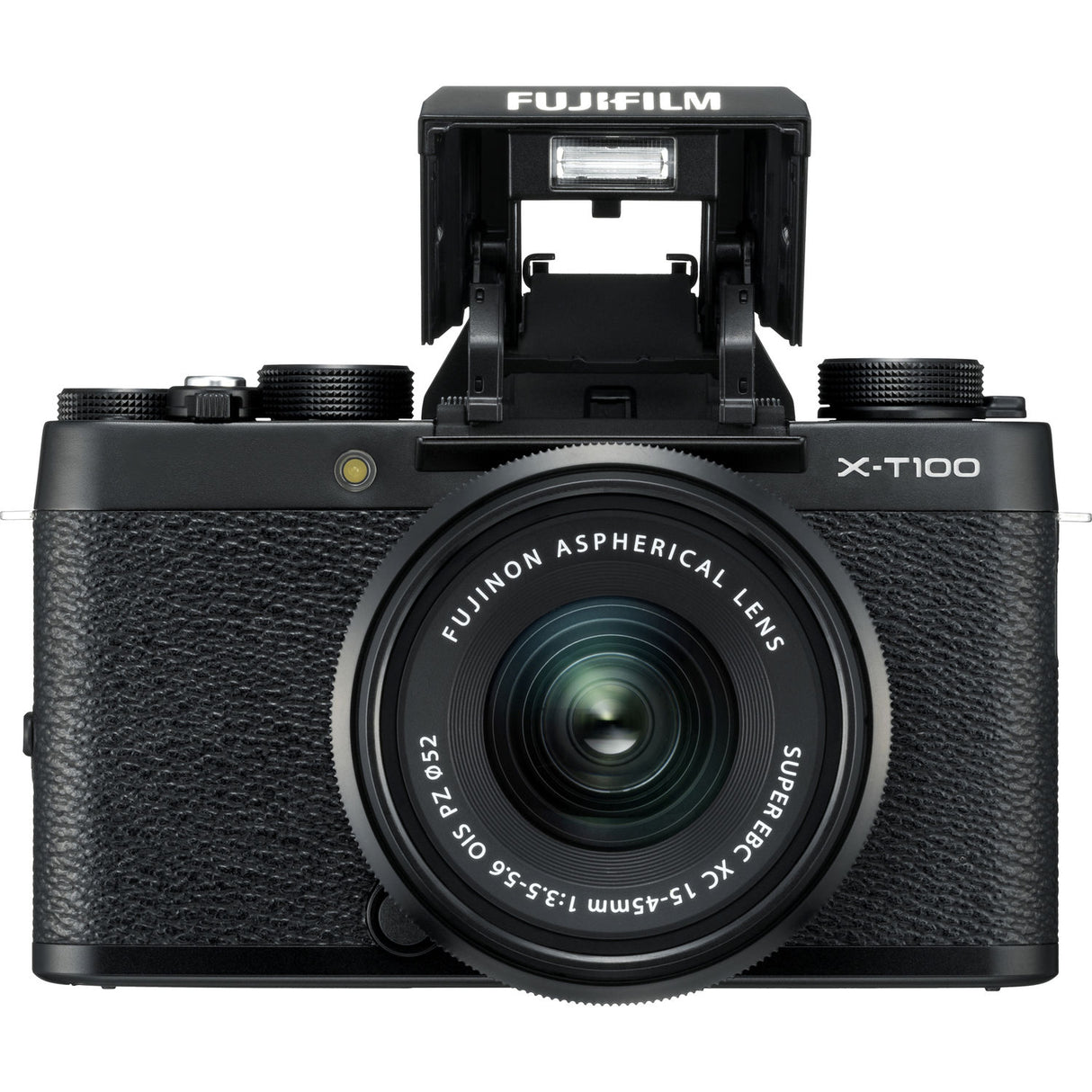 FUJIFILM X-T100 Mirrorless Digital Camera with 15-45mm Lens Black