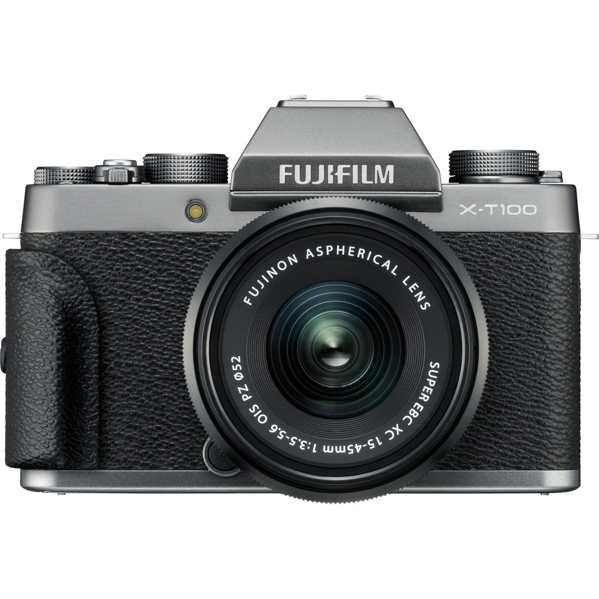 FUJIFILM X-T100 Mirrorless Digital Camera with 15-45mm Lens Dark Silver