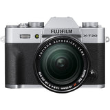 FUJIFILM X-T20 Mirrorless Digital Camera with 18-55mm Lens Silver