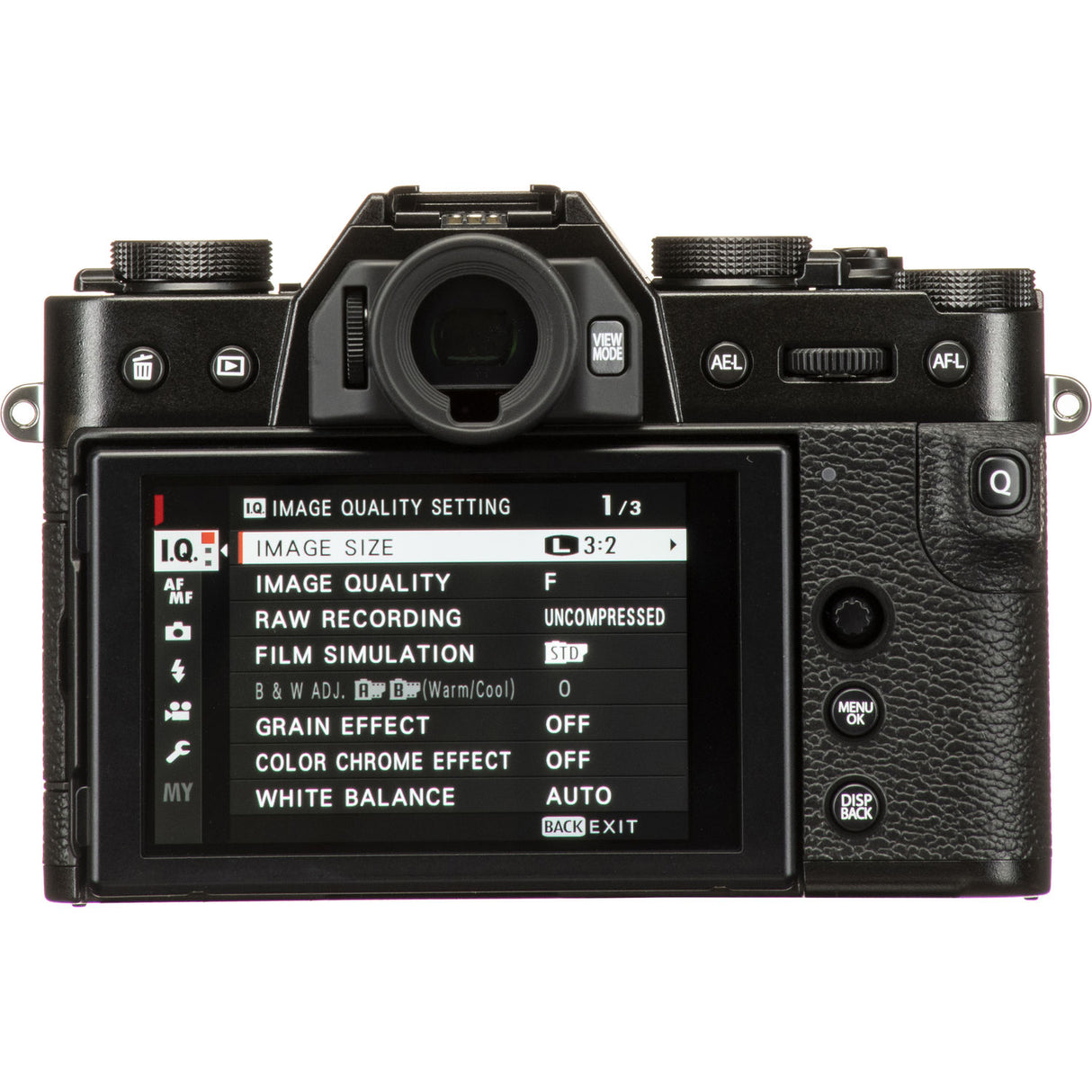 FUJIFILM X-T30 Mirrorless Digital Camera (Body Only) Charcoal Silver