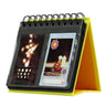 CAIUL 68 Pockets Desk Calendar Style Photo Album for Fujifilm Instax Mini 7s 8 8+ 9 25 26 50s 70 90 Films Yellow