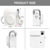 Zikkon Carrying Bag with Adjustable Shoulder Strap for FujiFilm Instax Mini 13 Camera