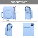 Zikkon Carrying Bag with Adjustable Shoulder Strap for FujiFilm Instax Mini 13 Camera