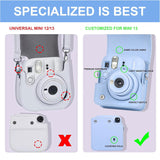 Zikkon Carrying Bag with Adjustable Shoulder Strap for FujiFilm Instax Mini 13 Camera