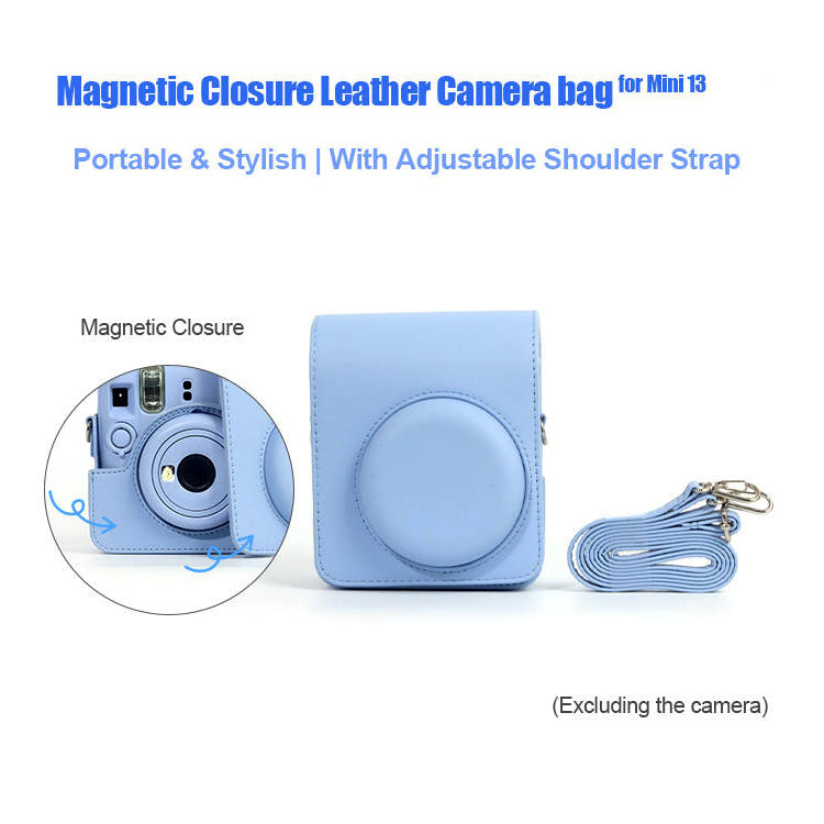 Zikkon Carrying Bag with Adjustable Shoulder Strap for FujiFilm Instax Mini 13 Camera