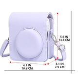 Zikkon Carrying Bag with Adjustable Shoulder Strap for FujiFilm Instax Mini 13 Camera